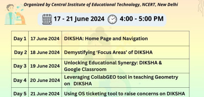 Elevating Teaching - Learning Dynamics on DIKSHA Image
