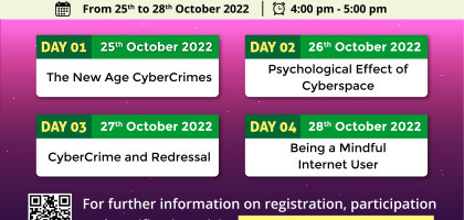 Online Training on Let's be a Cyber Warrior Image
