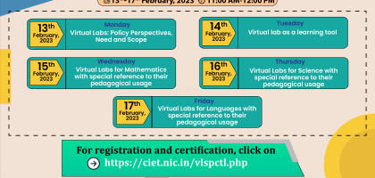 Online Training on Virtual Labs for Self paced & Classroom Teaching-Learning Image