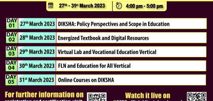 Online Training on Digital Infrastructure for Knowledge Sharing - DIKSHA Image
