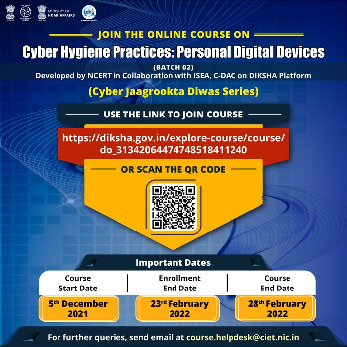 Online Course on "Cyber Hygiene Practices" Image