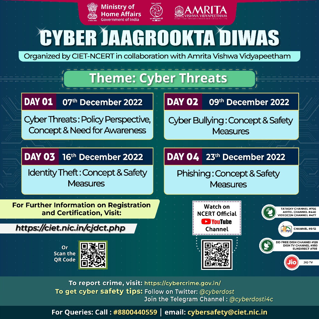 Cyber Jaagrookta Diwas : Cyber Threats Image