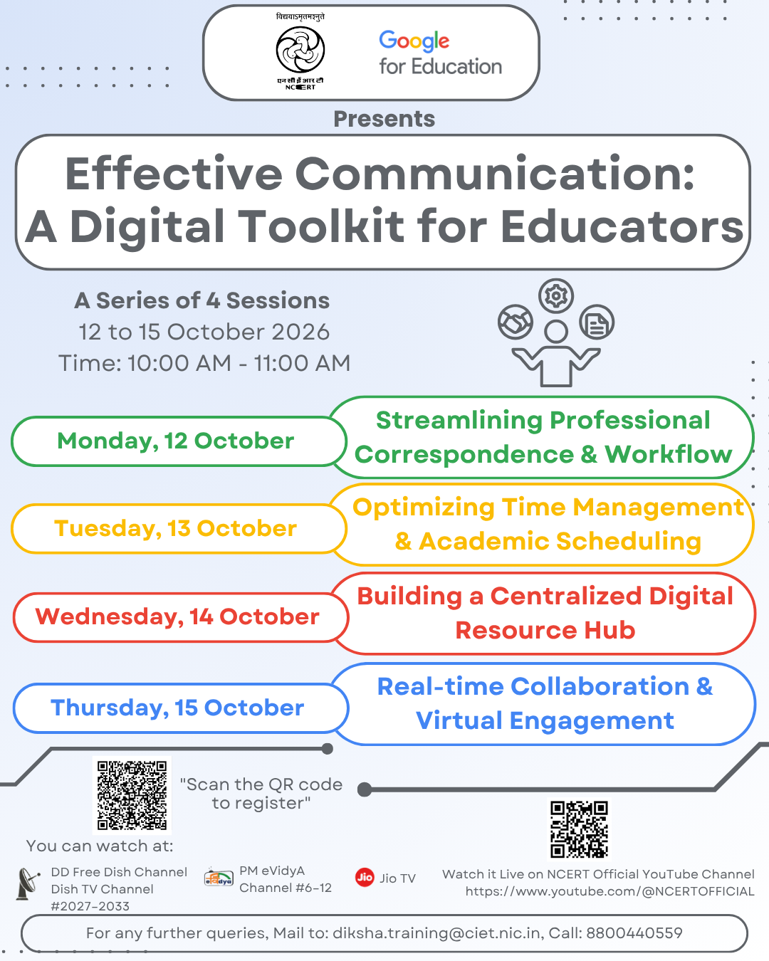 Effective Communication: A Digital Toolkit for Educators - Programme Banner
