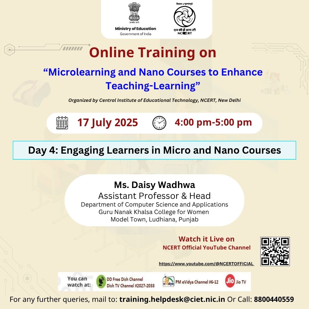 Microlearning and Nano Courses to Enhance Teaching-Learning | Central ...