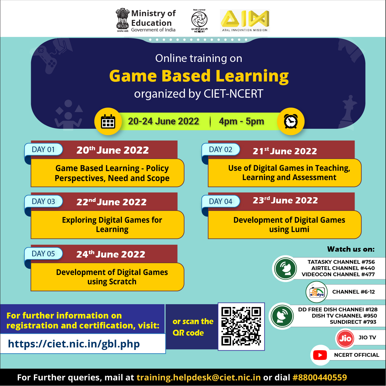 Online Training on “Game Based Learning” Image